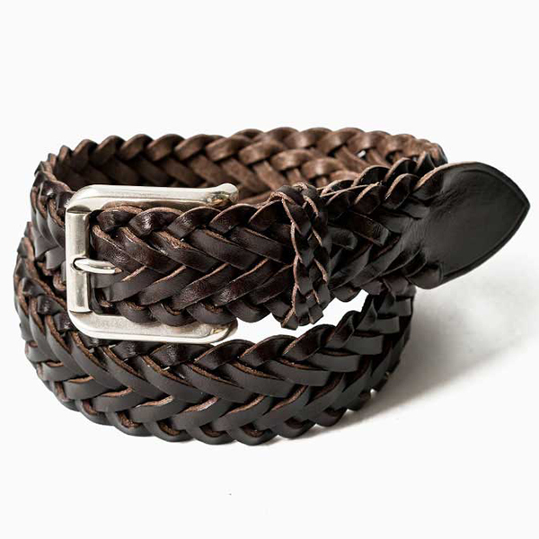 ホワイトハウスコックス - P2258 38mm PLAITED BELTブラス - www